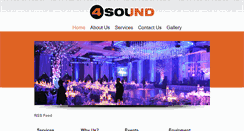 Desktop Screenshot of 4soundgroup.com